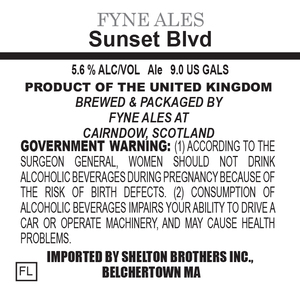 Fyne Ales Sunset Blvd