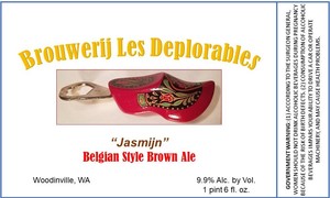 Brouwerij Les Deplorables Jasmijn September 2017