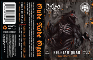 Duclaw Brewing Company Oude Rode Ogen