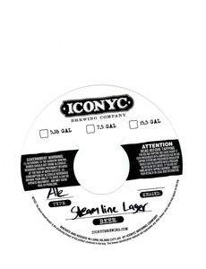 Iconyc Brewing Company Steamline Lager