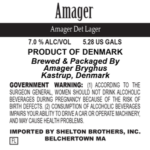 Amager Bryghus Amager Det Lager September 2017