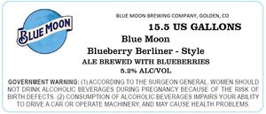 Blue Moon Blueberry Berliner October 2017