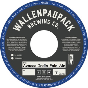 Wallenpaupack Brewing Company Azacca India Pale Ale