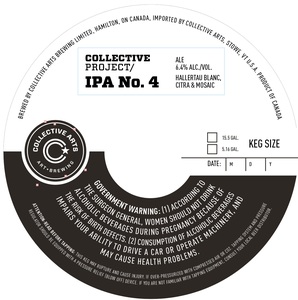 Collective Arts Collective Project IPA No. 4