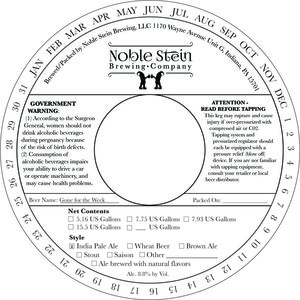 Noble Stein Brewing Company Gone For The Week