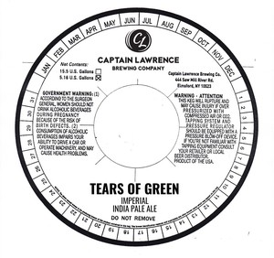 Captain Lawrence Brewing Co Tears Of Green