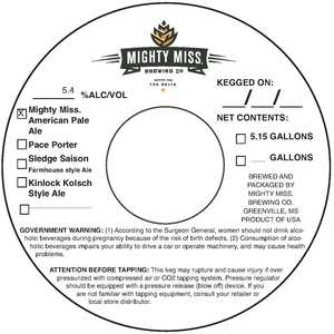 Mighty Miss. Brewing Co 