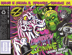 Pipeworks Brewing Company Unicorn Vs Zombie