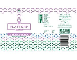 Platform Beer Co. Saphir Clouds