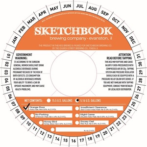 Sketchbook Orange Door September 2017