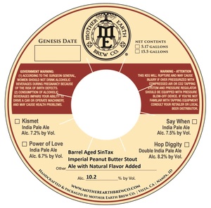 Mother Earth Brew Co Barrel Aged Sin Tax
