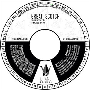 Crane Brewing Great Scotch October 2017