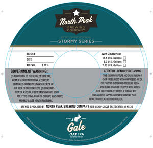 North Peak Brewing Company Gale September 2017