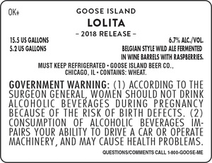 Goose Island Lolita