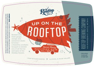 Up On The Rooftop Spiced Honey Holiday Ale