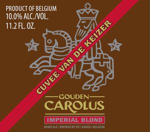 Gouden Carolus Cuvee Van De Keizer Imperial Blond September 2017