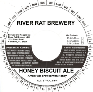 River Rat Brewery Honey Biscuit Ale