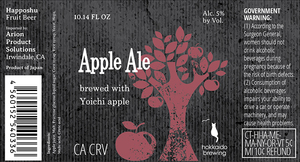 Hokkaido Brewing Apple Ale