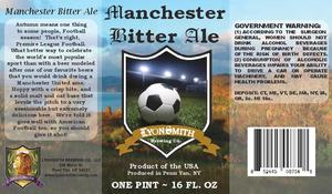 Manchester Bitter Ale October 2017