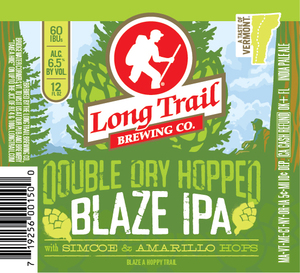 Long Trail Brewing Company Double Dry Hopped Blaze IPA