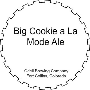 Odell Brewing Company Big Cookie A La Mode October 2017