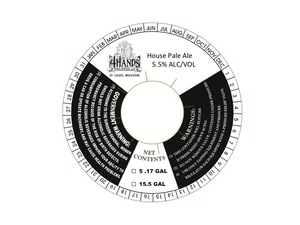 4 Hands Brewing Company House Pale Ale