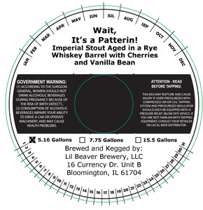 Lil Beaver Brewery Wait, It's A Patterin!