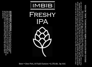Imbib Custom Brews Freshy IPA