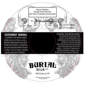 Burial Beer Co. Gang Of Blades