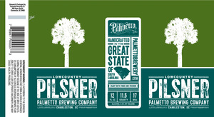 Palmetto Lowcountry Pilsner