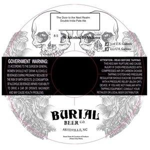 Burial Beer Co. The Door To The Next Realm October 2017