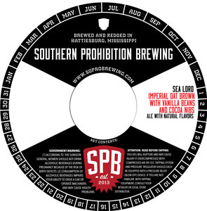 Southern Prohibition Brewing Sea Lord