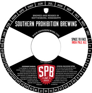 Southern Prohbition Brewing Space To Face
