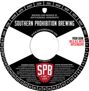 Southern Prohibition Brewing Moon Burn
