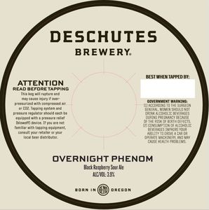 Deschutes Brewery Overnight Phenom