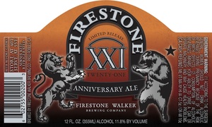 Firestone Xxi Anniversary Ale October 2017