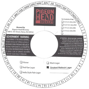 Pigeon Head Brewery Smoked Maibock