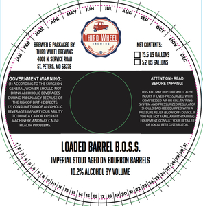 Third Wheel Brewing Loaded Barrel B.o.s.s. October 2017