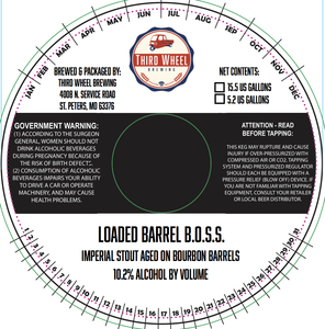 Third Wheel Brewing Loaded Barrel B.o.s.s.