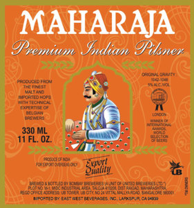 Maharaja Premium Indian Pilsner