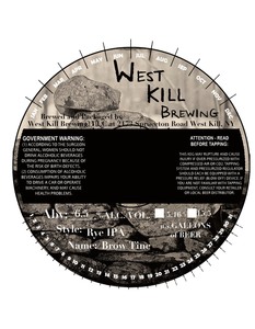 West Kill Brewing 