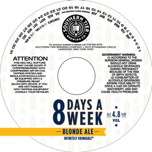 Southern Tier Brewing Co 8 Days A Week