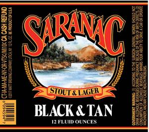Saranac Black & Tan
