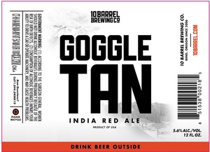 10 Barrel Brewing Co. Goggle Tan