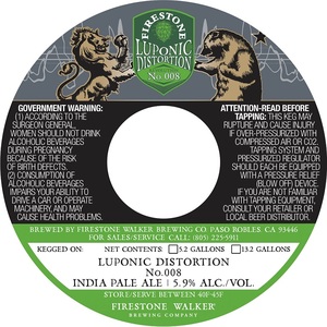 Firestone Luponic Distortion No. 008 October 2017