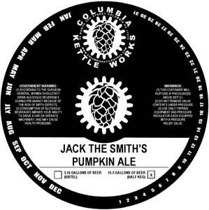 Jack The Smith's Pumpkin Ale 