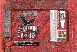 Screamin' Hill Brewery The Barnwood Project Batch 01 October 2017