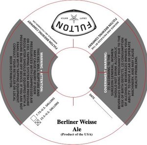 Fulton Berliner Weisse Ale