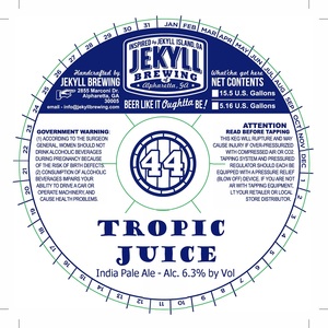 Tropic Juice October 2017