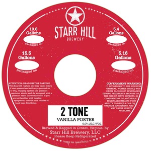 Starr Hill 2 Tone October 2017